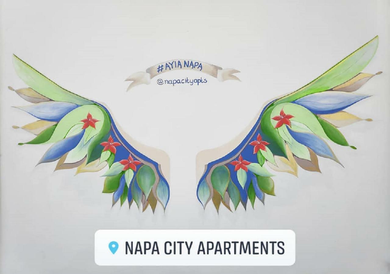 Napa City Apartments Agia Napa Exterior foto